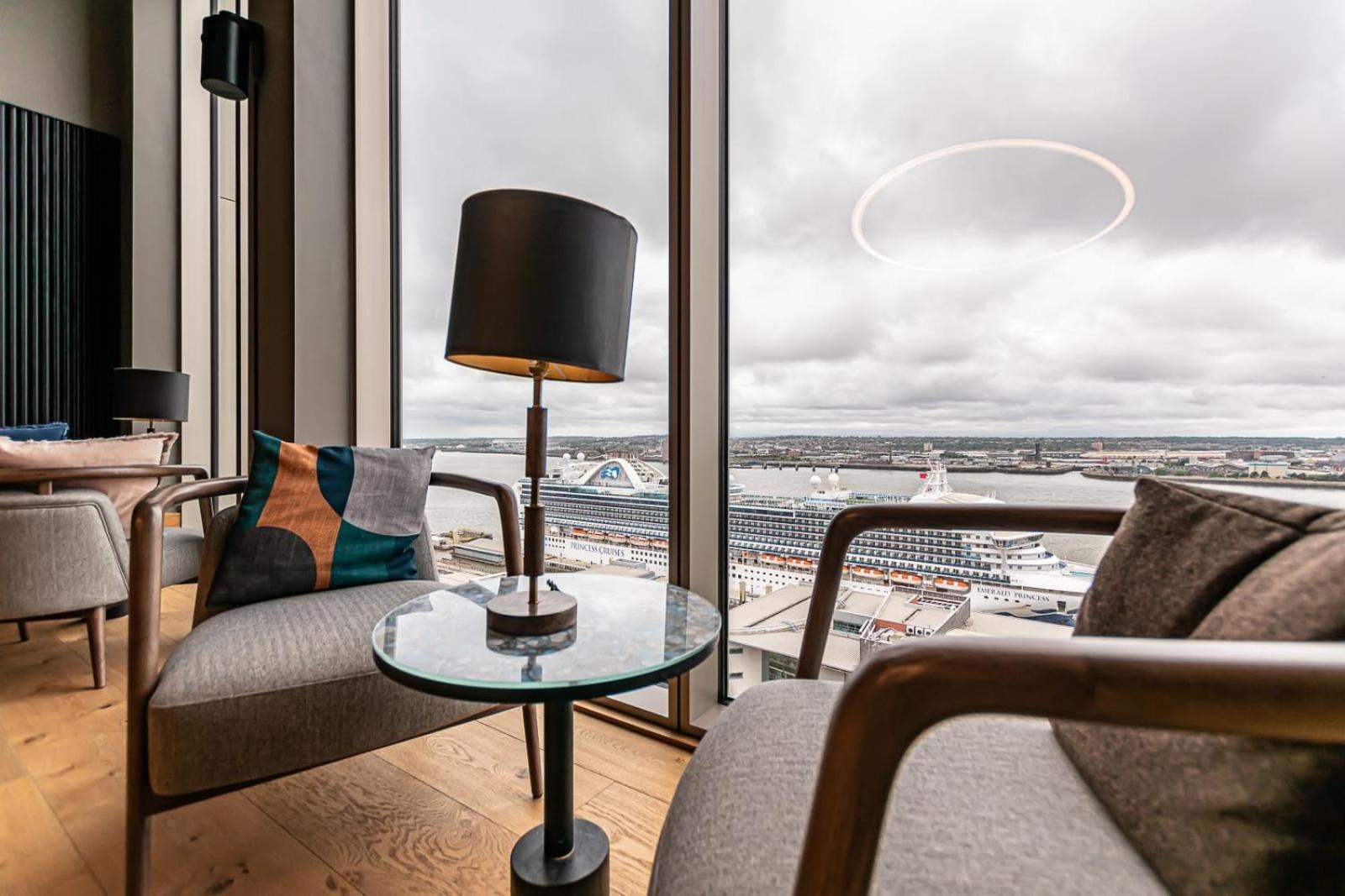 The Lexington - Liverpool City Centre 24 Hour Gym - Your Perfect Stay - City And Waterfront Views Kültér fotó