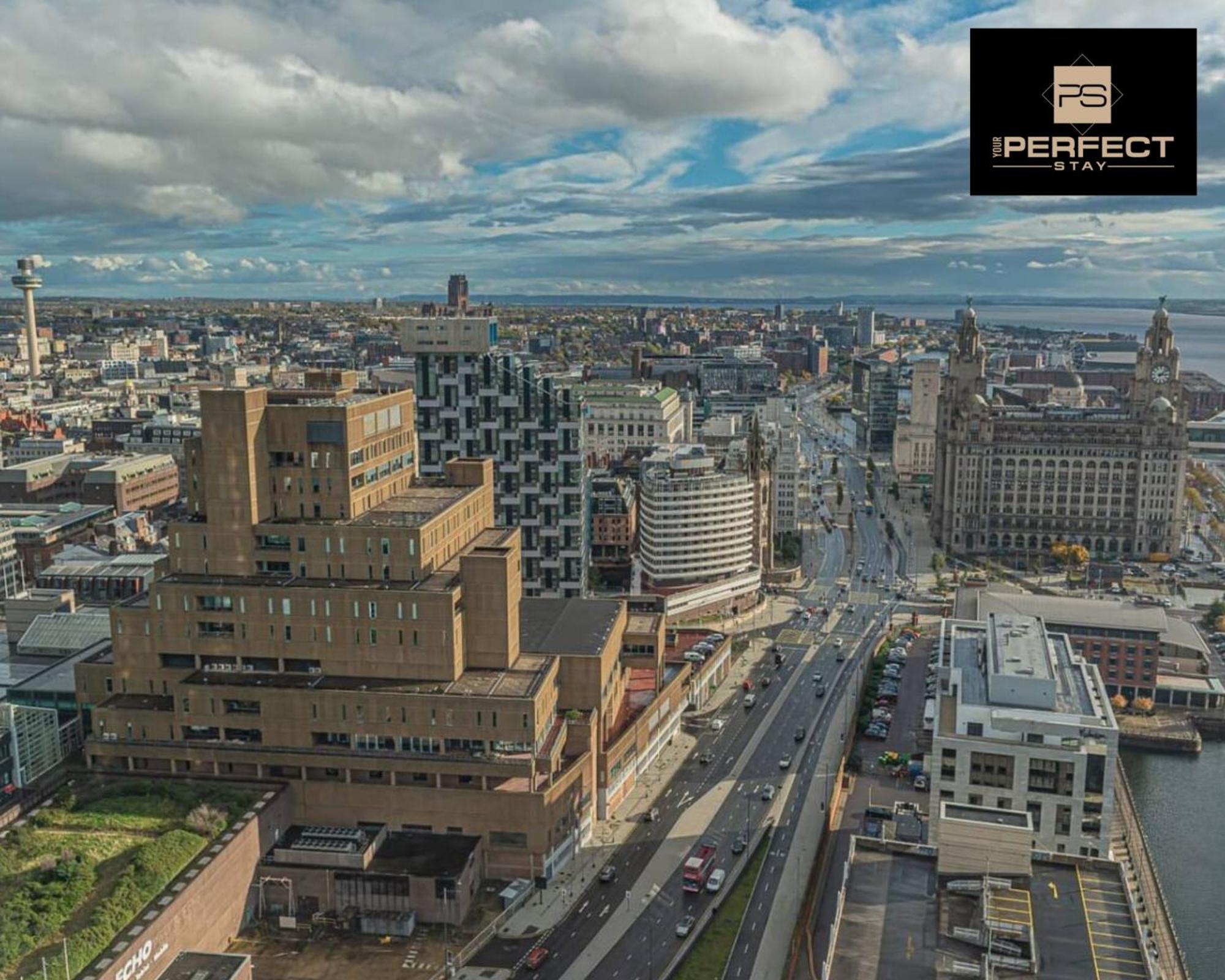The Lexington - Liverpool City Centre 24 Hour Gym - Your Perfect Stay - City And Waterfront Views Kültér fotó