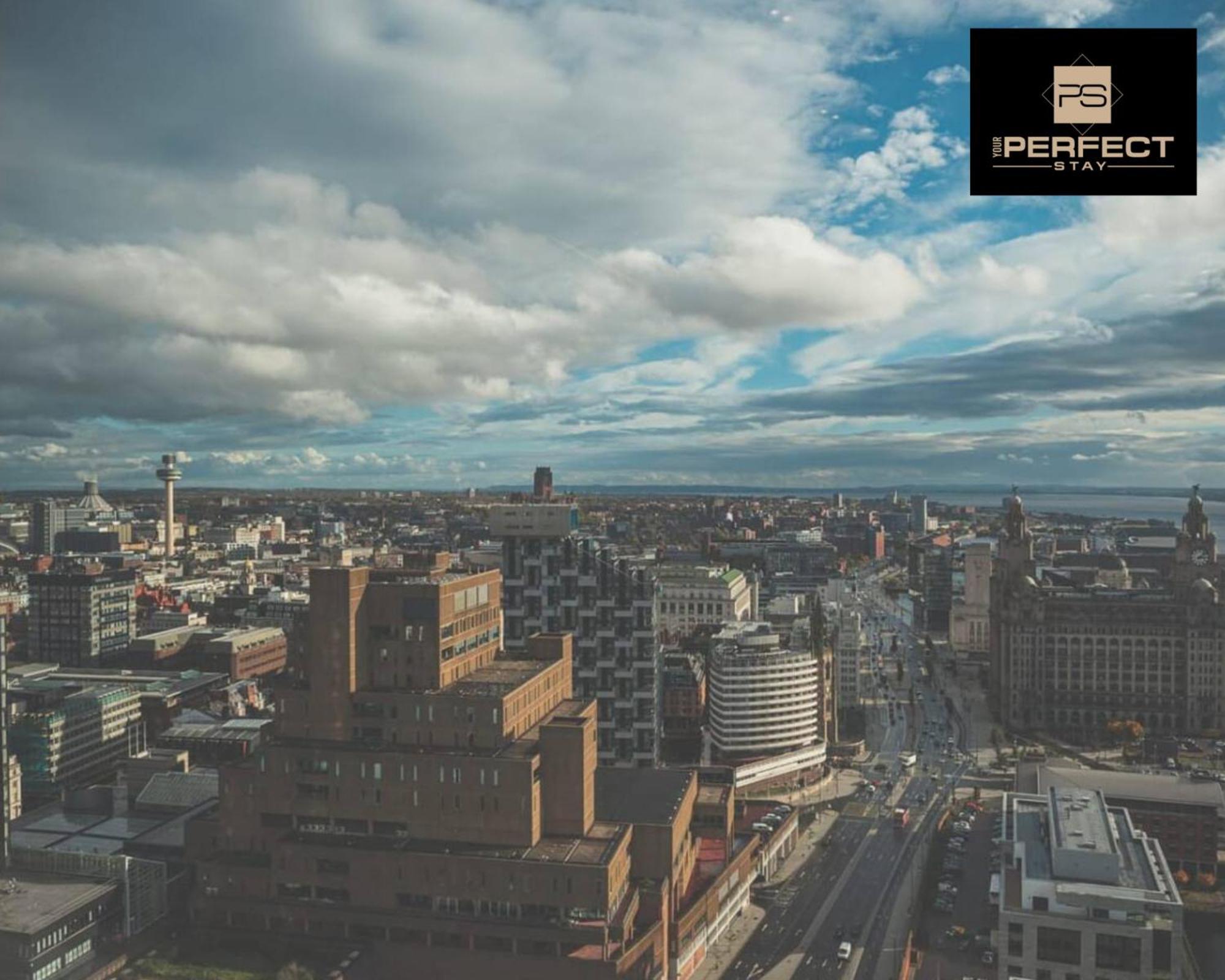 The Lexington - Liverpool City Centre 24 Hour Gym - Your Perfect Stay - City And Waterfront Views Kültér fotó