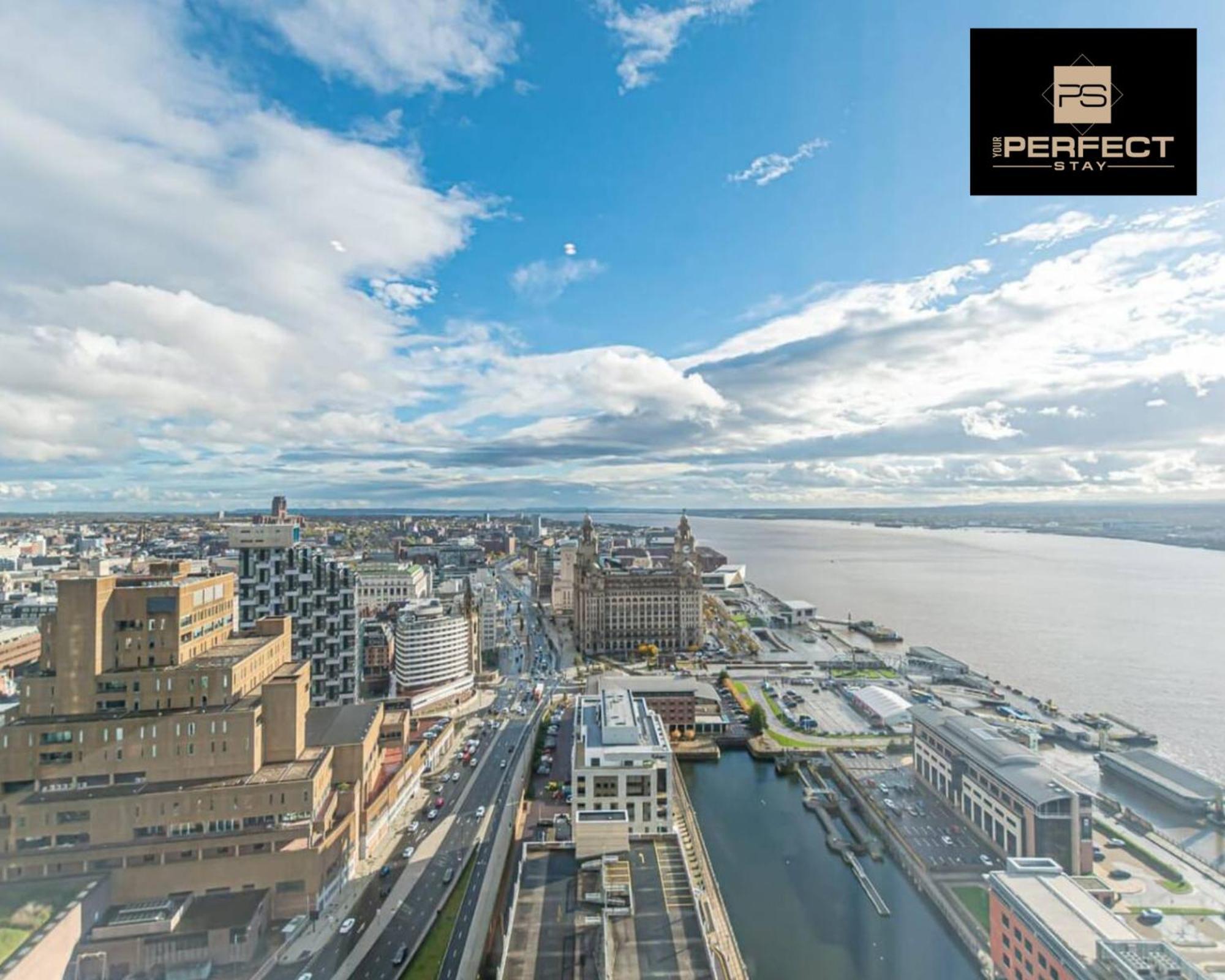 The Lexington - Liverpool City Centre 24 Hour Gym - Your Perfect Stay - City And Waterfront Views Kültér fotó