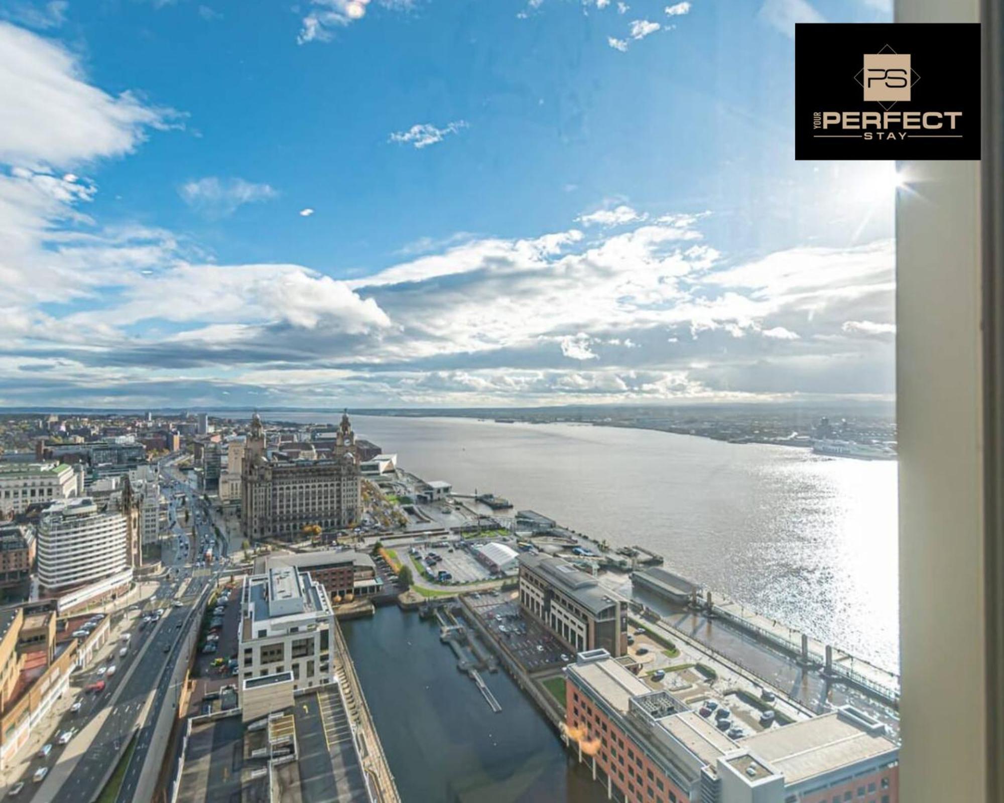 The Lexington - Liverpool City Centre 24 Hour Gym - Your Perfect Stay - City And Waterfront Views Kültér fotó